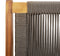 vidaXL - Ligbank - Grijs - 76x122x73 - cm - Massief - Acaciahout