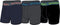Scotch & Soda Active Stretch Boxer Briefs - Heren - Sneldrogend - Navy/Grijs/Zwart (3-pack)