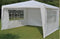 Benson Paviljoen - Partytent - 3 zijwanden - 2,9 x 2,9 x 2,5 meter - wit