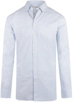 McGregor Mm999 6001 02 2001 - Overhemd Stretch Oxford - Regular Fit - Lichtblauw M