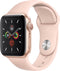 Apple Watch Series 5 refurbished door Renewd - A Grade (zo goed als nieuw) - 40mm - Goud/Roze