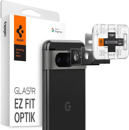 Spigen Pixel 8 - Optik Lens Protector - Gehard glas bescherming - Transparant