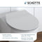 SCHÜTTE 82702 - WC-Bril - Duroplast - Soft Close - Afklikbaar - Grijs
