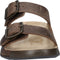 Ecco 2nd Cozmo - Heren Slipper - Klittenbandsluiting Nubuck - Bruin