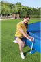 Bestway 58107 - Afdekzeil Framepool 400 x 211 cm - Blauw