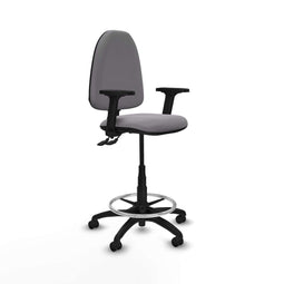 Piqueras y Crespo B2D01RP - Bureaustoel - Hoogteverstelbaar met armleuning - Grijs