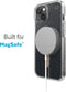 Speck Presidio (iPhone 14 Plus) - Soft case - MagSafe geschikt - Kristalhelder met glitter