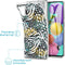 iMoshion Hoesje Geschikt voor Samsung Galaxy A51 Hoesje Siliconen - iMoshion Design hoesje - Meerkleurig / Zwart / Wit / Groen / Mystic Jungle