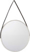 Wandspiegel 1270 Wit Zwart 45 x 45 x 3 cm Cirkel (4 Stuks)