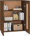 vidaXL - Hangkast - 69,5x32,5x90 - cm - bruin - eikenkleur