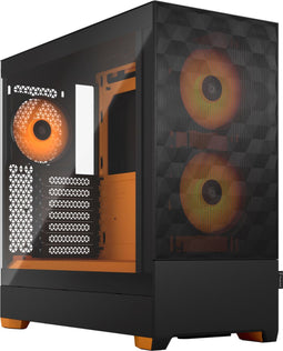 Fractal Design Pop Air - Tower Behuizing - Gehard glas - Oranje (7340172703020)