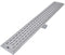 vidaXL - Doucheafvoer - 2 - st - rechthoekig - lijn - 1030x140 - mm - roestvrij - staal