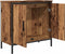 vidaXL - Wastafelkast - 60x30x60 - cm - bewerkt - hout - oud - houtkleurig