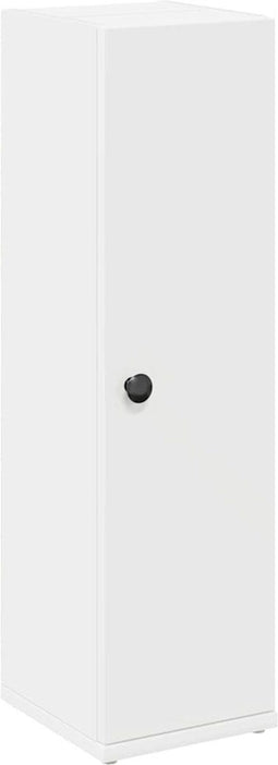 vidaXL - Badkamerkast - met - rolhouder - 20,5x22x72 - cm - wit