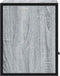 vidaXL - Nachtkastjes - 2st - wandgemonteerd - 40x31x39,5cm - grijs - sonoma - eiken