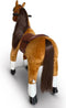 MY PONY Rijdend Paard | (bruin zwart) (L)