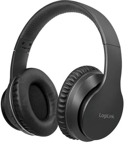 LogiLink BT0053 - Over Ear koptelefoon - Bluetooth 5.0 ANC - Zwart