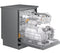 Samsung DW60DG760FSLU4 - Vrijstaande vaatwasser 60 cm - Water Jet Clean Auto Open Door - Zilver