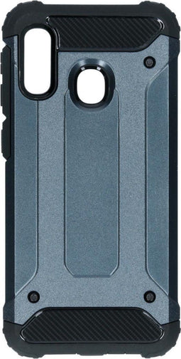 iMoshion Hoesje Geschikt voor Samsung Galaxy A20e Hoesje - iMoshion Rugged Xtreme Backcover - Donkerblauw