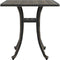 vidaXL Tuintafel 53x53x53 cm gietaluminium bronskleurig