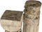 Home ESPRIT - Decoratieve figuren - Natuurlijk teakhout 23 X 23 X 149 cm