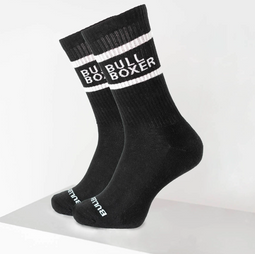 Bullboxer Heren Sokken - Regular lengte - Ademend en comfortabel - Zwart (2-pack)