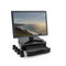 Ewent EW1280 - Monitor Standaard - Verstelbaar tot 100mm - Met lade en kabelmanagement - Zwart