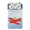 Happy Friday Sheet set 2 pieces Son avion 100x130 cm (Cot) Multicolor