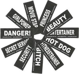 JULIUS K9 | Julius K9 Labels Voor Power-harnas/tuig Donderstraal