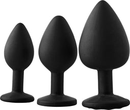 Dream Toys - Fantasstic anal set 3 anaalpluggen rode siersteen - Rood