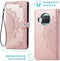 iMoshion Hoesje Geschikt voor Xiaomi Mi 10T Lite Hoesje Met Pasjeshouder - iMoshion Mandala Bookcase - Rosé Goud
