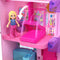 Polly Pocket Barbie Dreamhouse - Compacte Speelset - 3 Minipoppen en 11 Accessoires