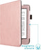 imoshion E-reader Hoesje - Geschikt voor Kobo Nia - Vegan Leather Bookcase - Rosé Goud