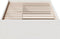 vidaXL - Slaapbank - zonder - matras - 75x190 - cm - massief - grenenhout - wit