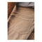 Albano - Fluwelen Herenbroek - Recht - 100% biologisch katoen - Licht beige - Maat 34