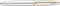 Sheaffer rollerball - VFM E9422 - Polished chrome gold plated - SF-E1942251