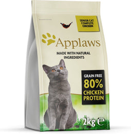 Applaws graanvrij Senior - Kip - Kattenvoer - 2 kg