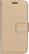 Mobiparts iPhone 12 Mini - Wallet Case - Saffiano motief - Koper