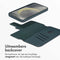 Accezz Samsung Galaxy S24 - Leather Bookcase 2-in-1 met Magnetische Ring - Cedar Green