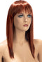 World Wigs Allison - Pruik - Lang Koper - Opgeknipt met Pony