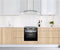 Continental Edison Decoratieve kap - L60 cm - roestvrijstalen glas