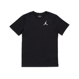 T-Shirt met Korte Mouwen voor kinderen Jordan JDB JUMPMAN AIR EMB 95A873 023 Zwart Maat 16 jaar