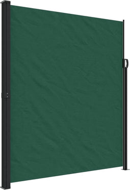 vidaXL - Windscherm - uittrekbaar - 220x600 - cm - donkergroen