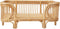 OYOY Otto Hondenmand Medium - Rotan - H30 x L69 x B55 cm