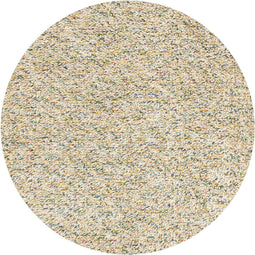 Brink en Campman - Dots 170411 Rond Vloerkleed - 200 rond - Rond - Laagpolig,Rond,Structuur Tapijt - Modern - Meerkleurig