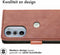iMoshion Hoesje Geschikt voor Motorola Edge Plus (2022) / Edge 30 Pro Hoesje Met Pasjeshouder - iMoshion Luxe Bookcase - Bruin