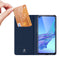 Dux Ducis - Pro Serie Slim wallet hoes - Geschikt voor Oppo A53 / Geschikt voor Oppo A73 - Blauw