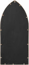 vidaXL - Tuinspiegel - 100x45 - cm - ijzer - zandkleurig