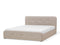 RENNES - Bed met opbergruimte - Beige - 180 x 200 cm - Polyester