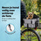 Jake en Jacky Hondenfietsmand - Fietsmand Hond Achterop - Hondenmand Fiets - Autostoel Hond - Kleine